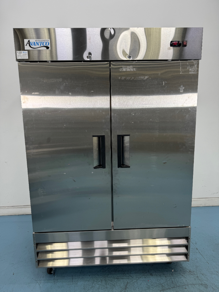 Image of Avantco Double Door Reach In Refrigerator